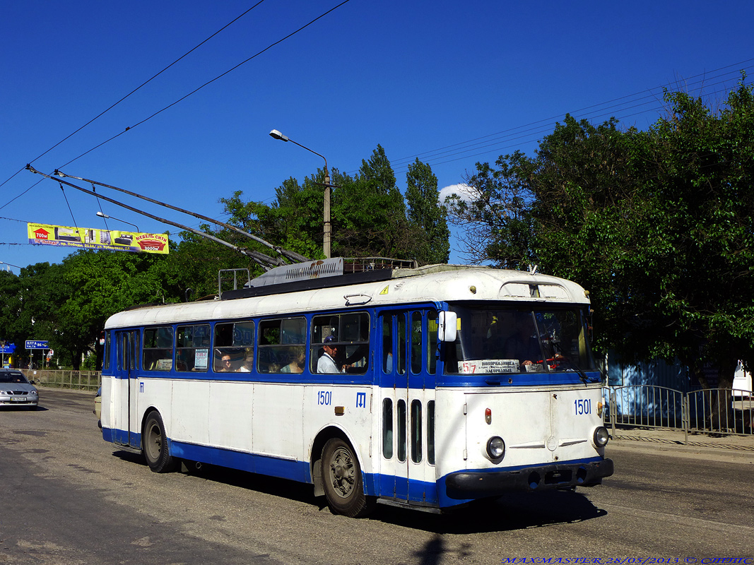 Крымский троллейбус, Škoda 9Tr19 № 1501
