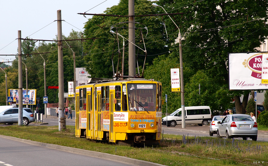 Львов, Tatra KT4SU № 1127