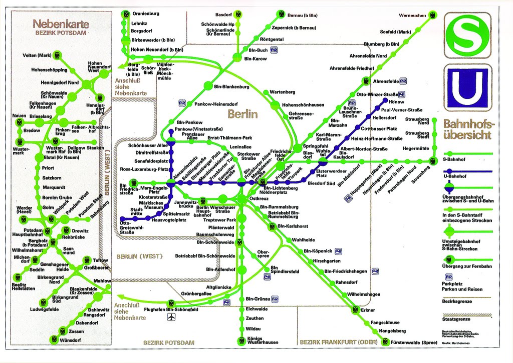 Берлин — Схемы