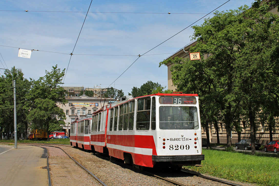 Санкт-Петербург, ЛВС-86К № 8209