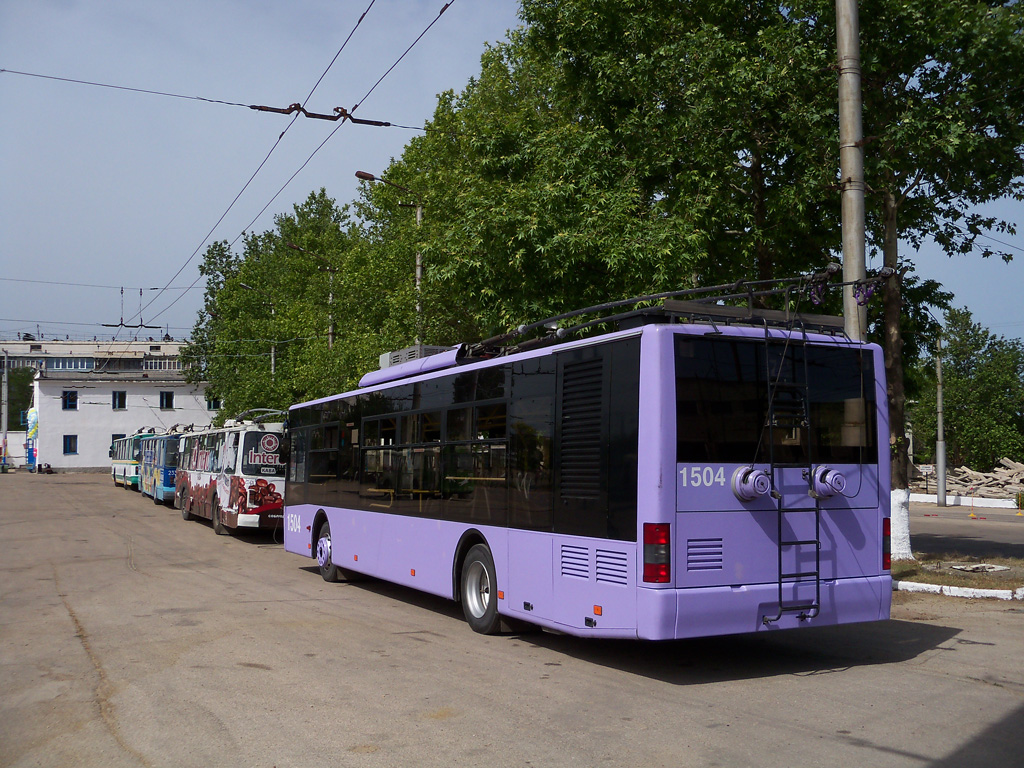 Sevastopol, LAZ E183A1 Nr. 1504; Sevastopol — Competition of professional skill 2013