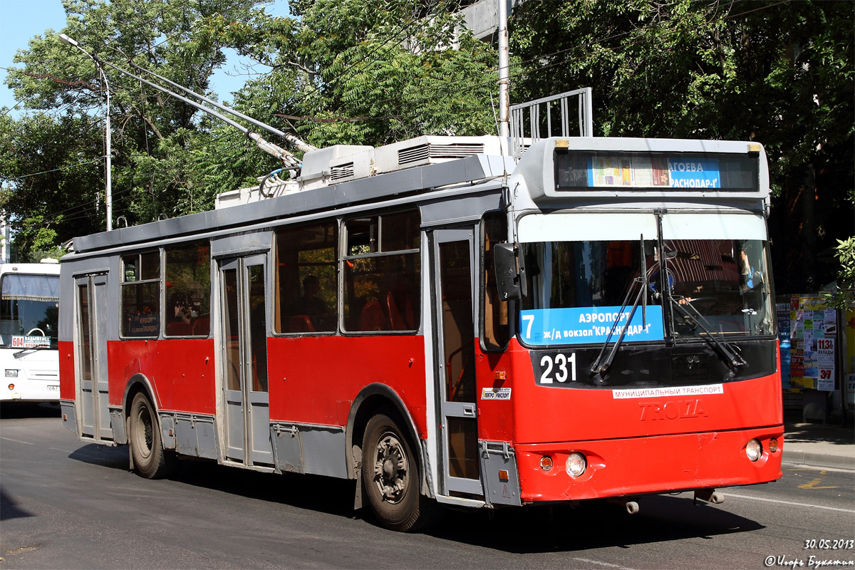 Краснодар, ЗиУ-682Г-016.02 № 231