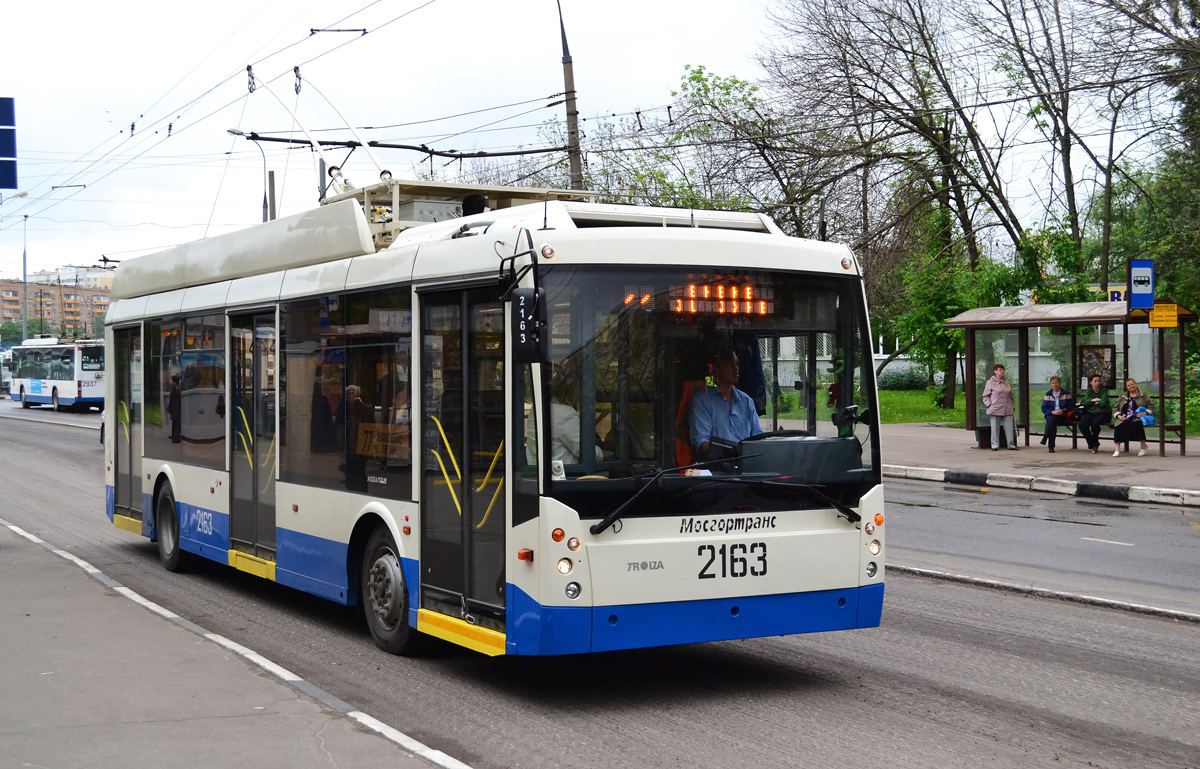 Москва, Тролза-5265.00 «Мегаполис» № 2163