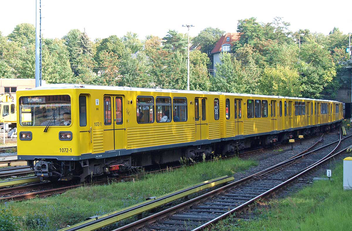 Берлин, BVG GI/1E № 1072-1