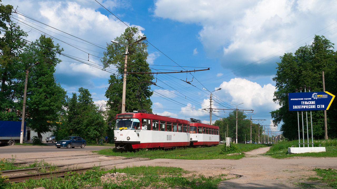 Тула, Tatra T3DC1 № 45