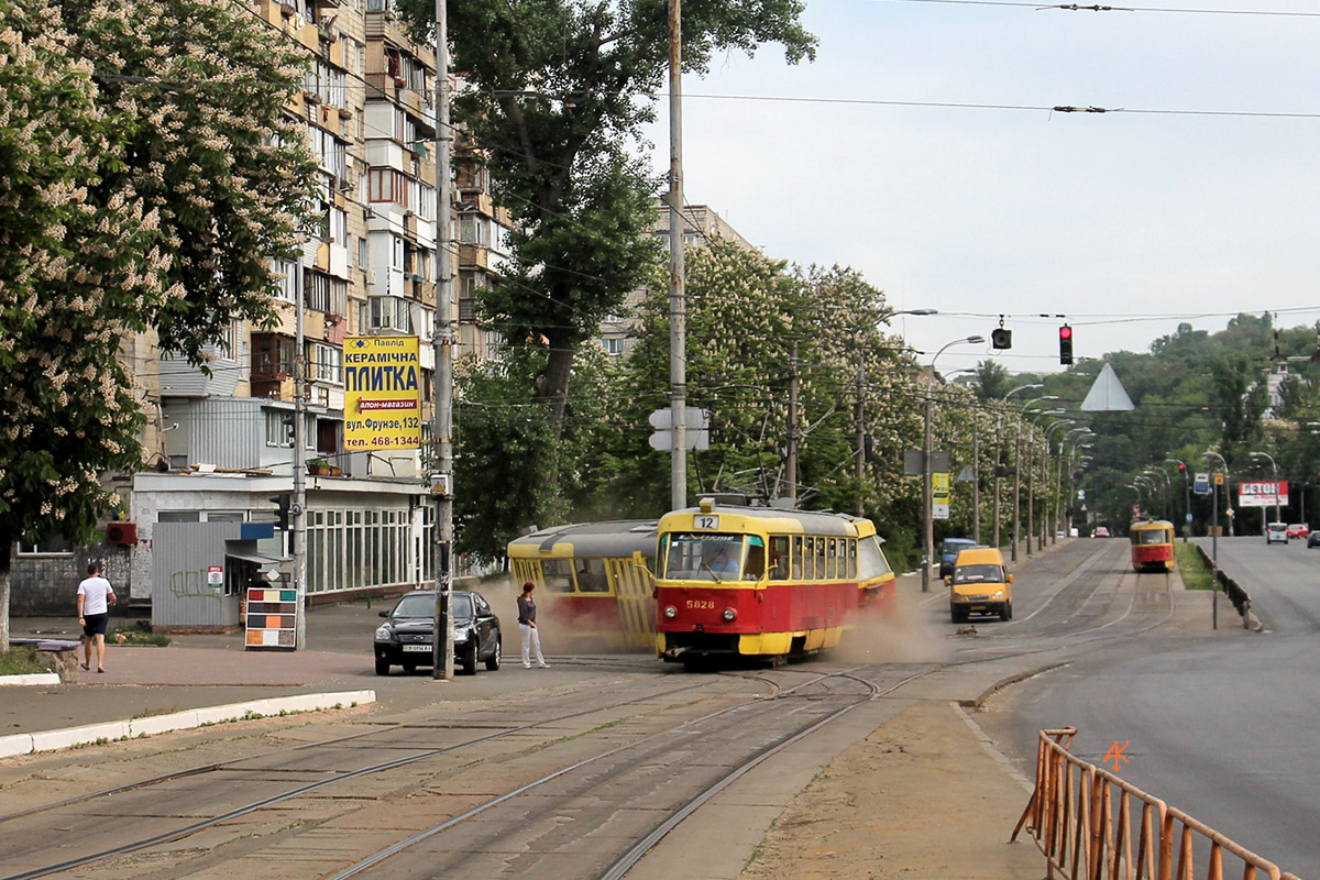 Киев, Tatra T3SU № 5828; Киев — Происшествия