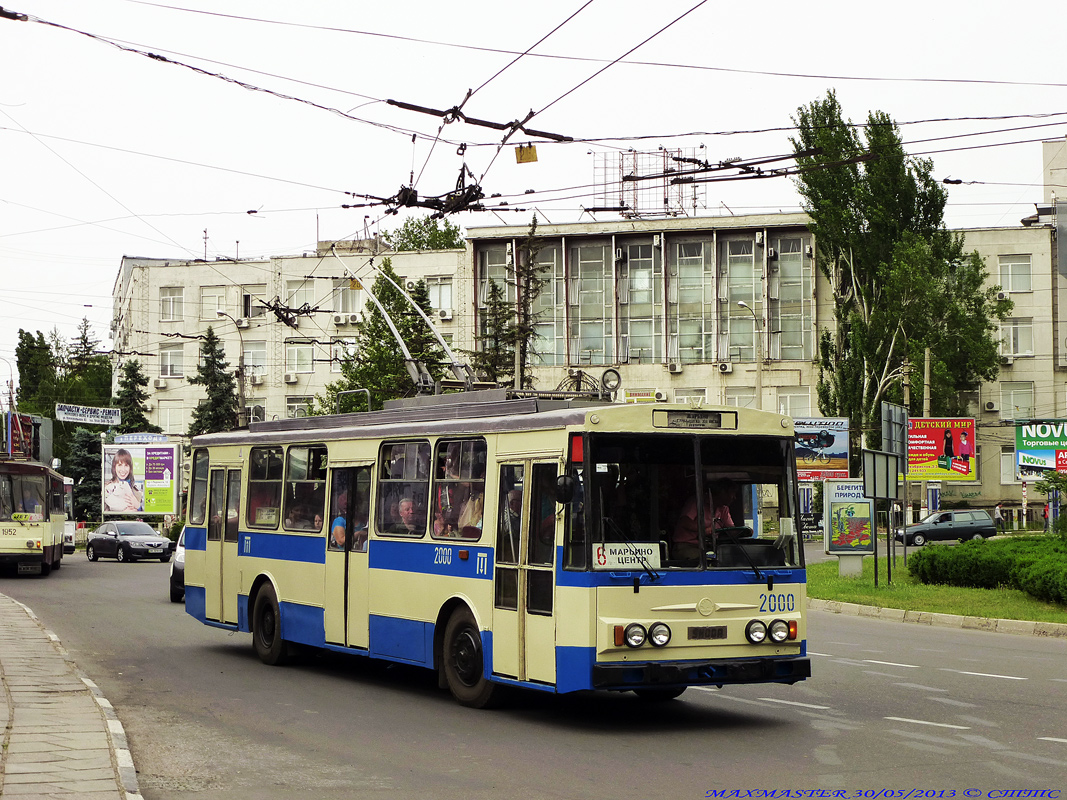 Крымский троллейбус, Škoda 14Tr02/6 № 2000