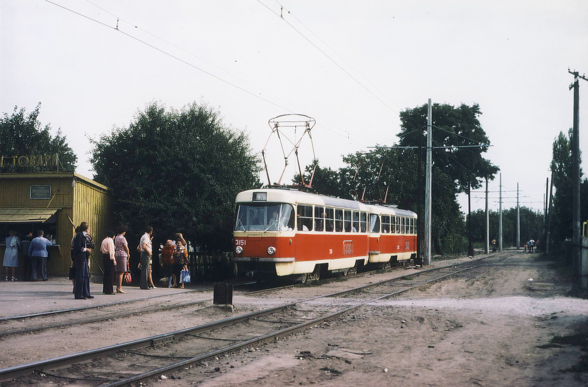 Одеса, Tatra T3SU (двухдверная) № 3151