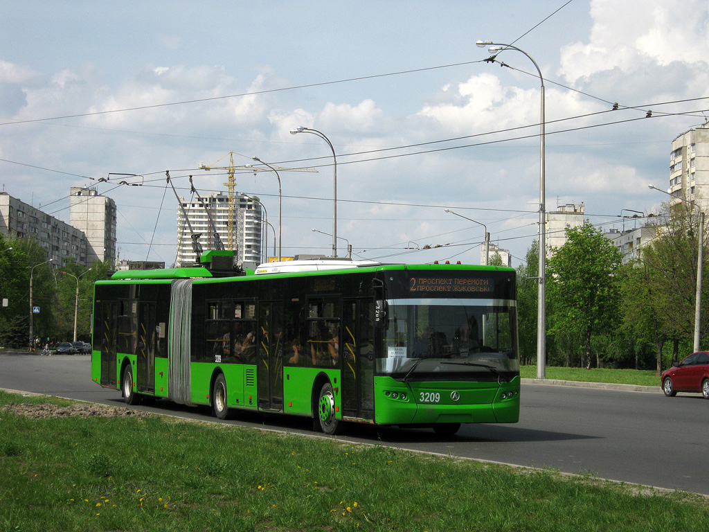Харьков, ЛАЗ E301D1 № 3209