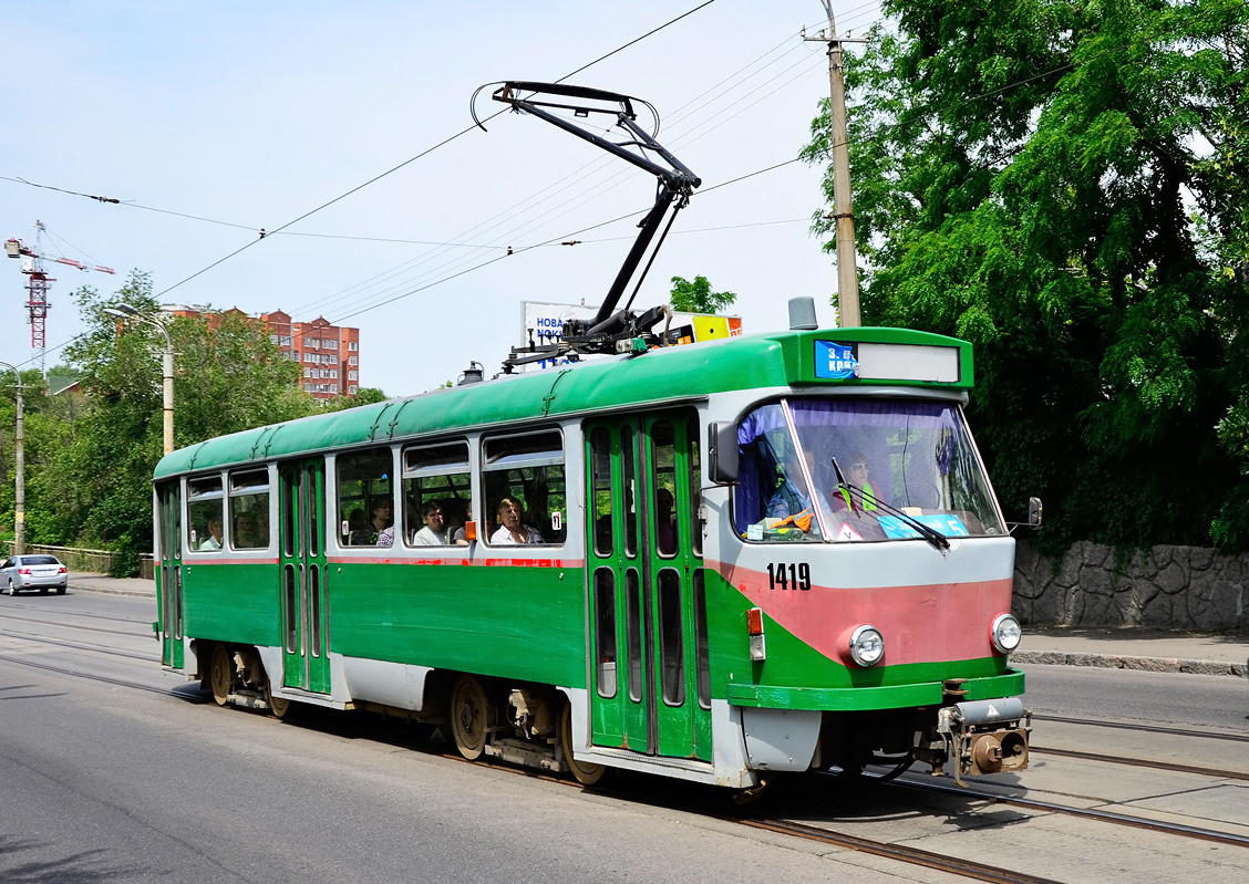 Днепр, Tatra T4DM № 1419