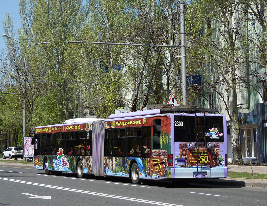 Донецк, ЛАЗ E301A1 № 2309