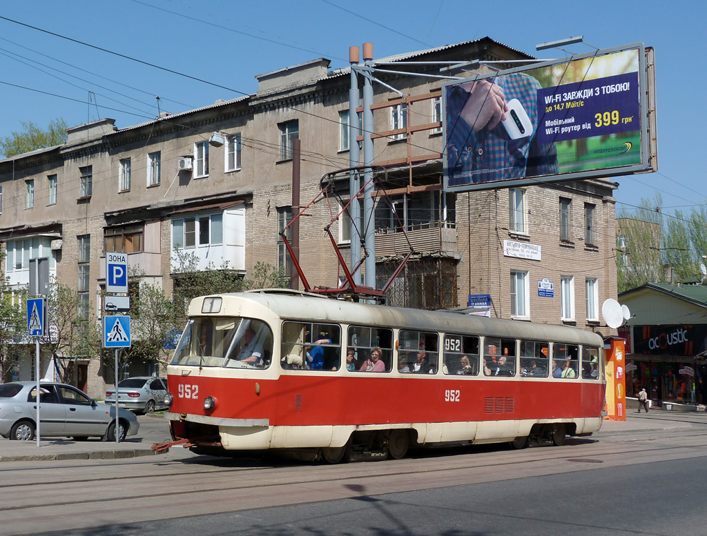 Донецк, Tatra T3SU № 952