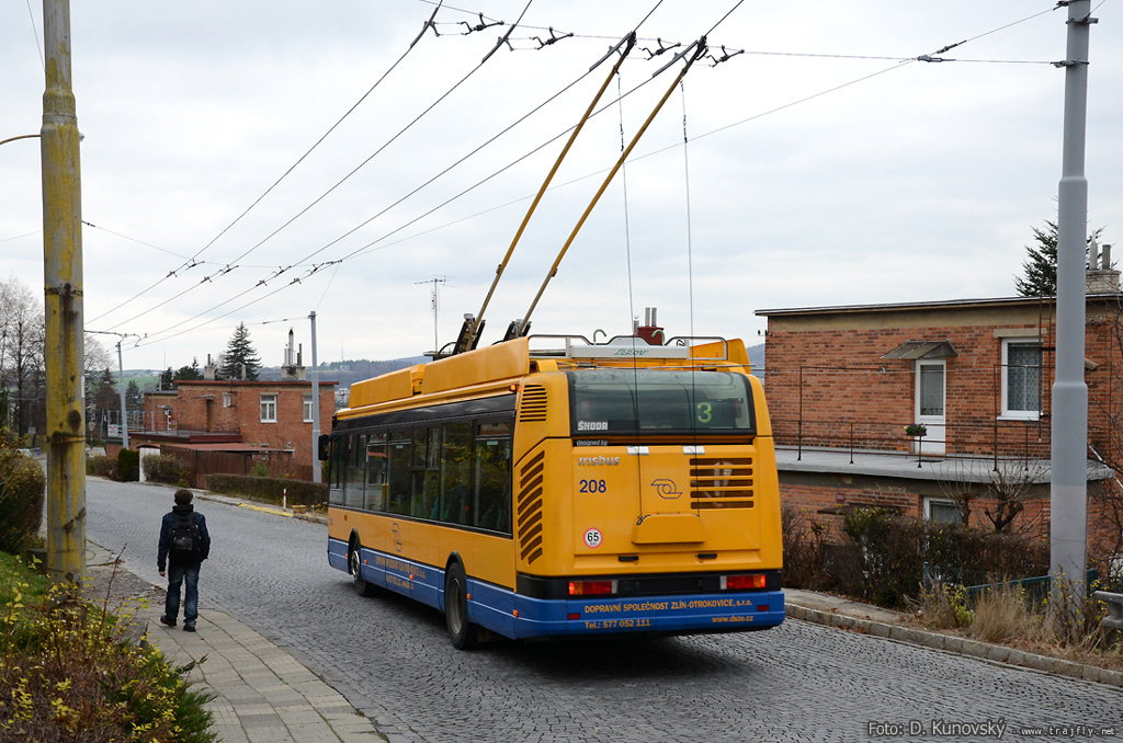 Злин, Škoda 24Tr Irisbus Citybus № 208