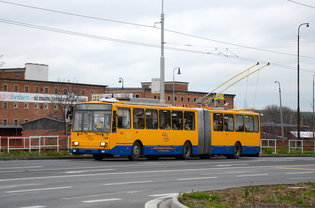 Злин, Škoda 15Tr13/6M № 348