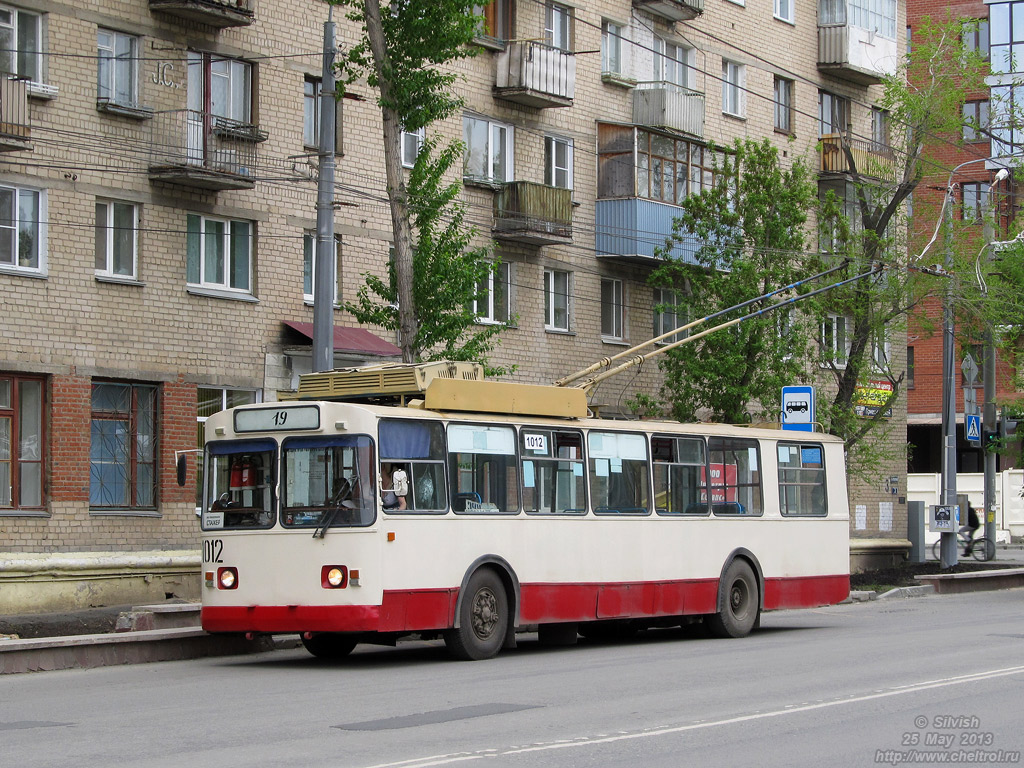 Челябинск, ЗиУ-682Г [Г00] № 1012