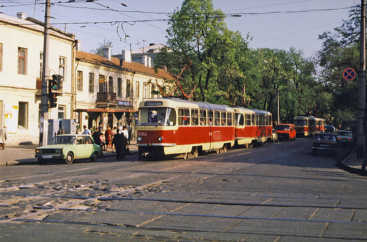 Одесса, Tatra T3SU (двухдверная) № 3082