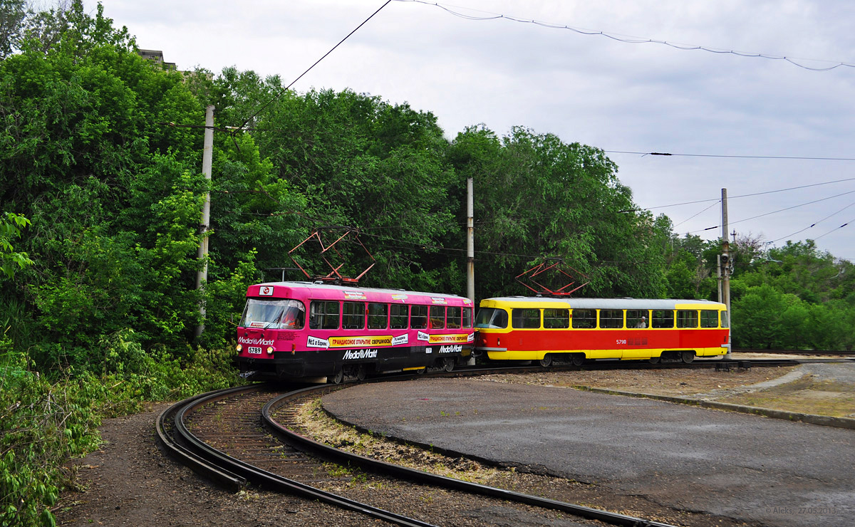 Волгоград, Tatra T3SU № 5789; Волгоград, Tatra T3SU № 5790