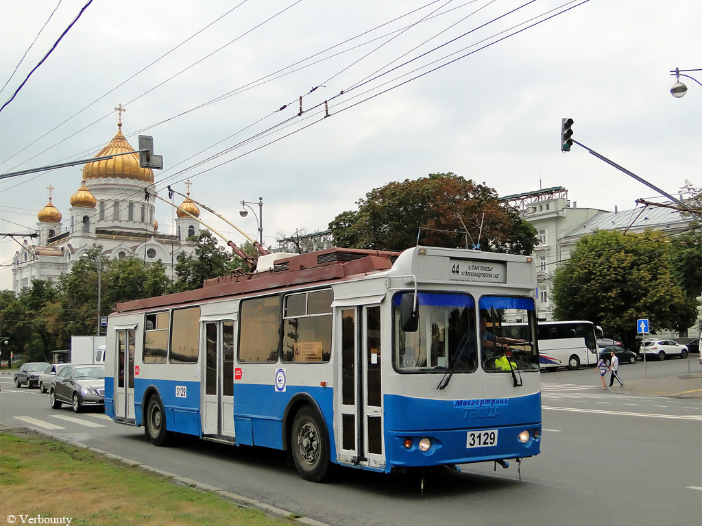 Москва, ЗиУ-682Г-016.02 (с широкой 1-й дверью) № 3129