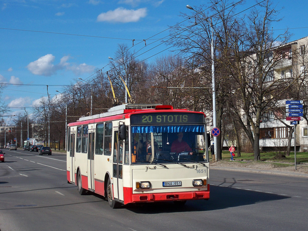 Wilno, Škoda 14Tr17/6M Nr 1651