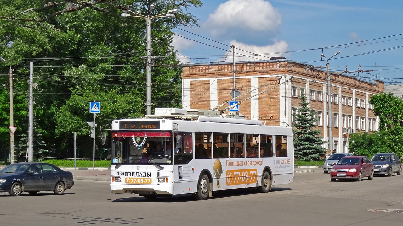 Калуга, Тролза-5275.03 «Оптима» № 136