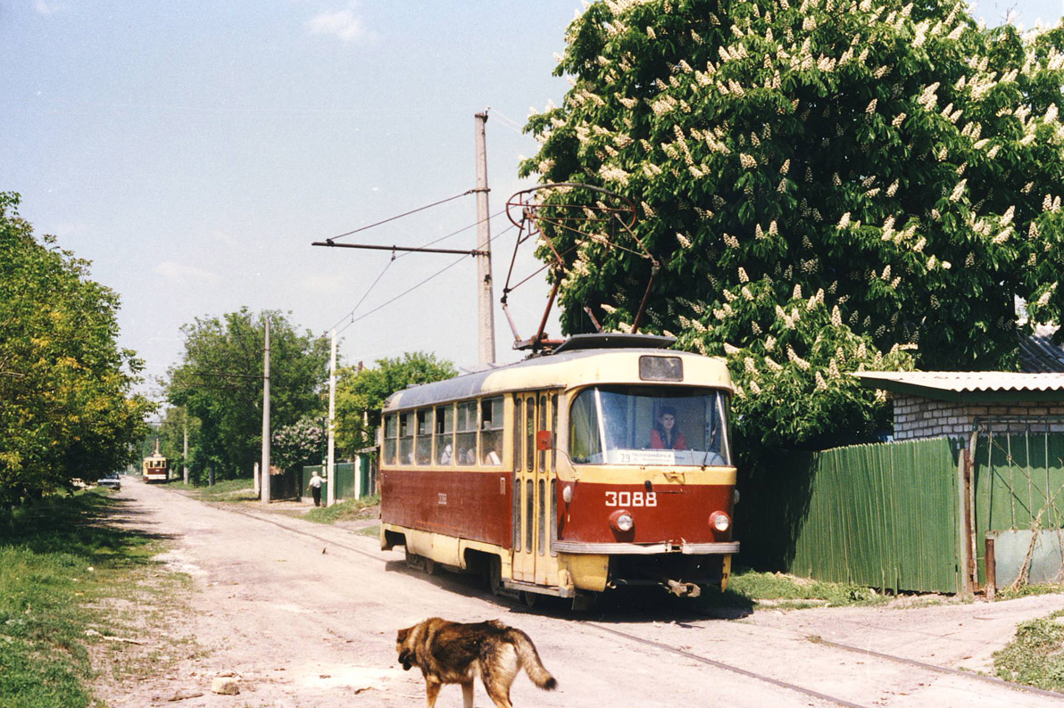 Одесса, Tatra T3SU (двухдверная) № 3088
