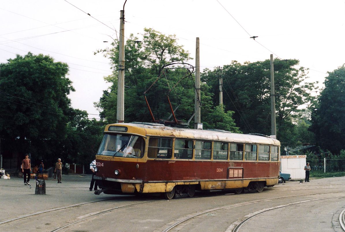 Одесса, Tatra T3SU (двухдверная) № 3014