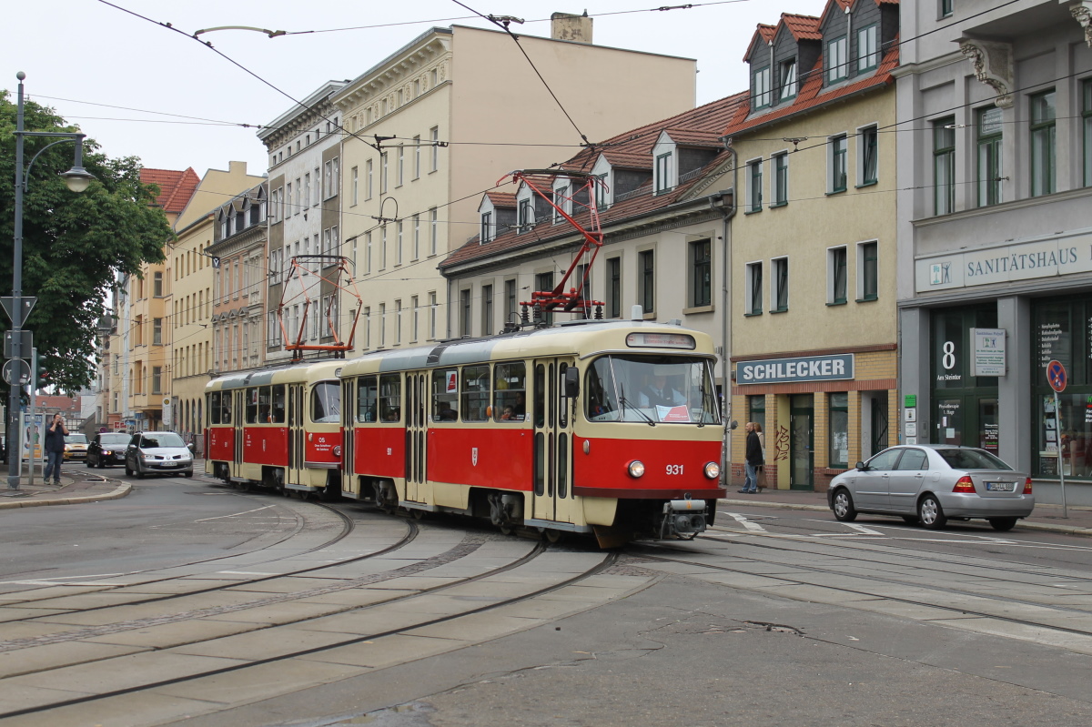 Галле, Tatra T4D № 931