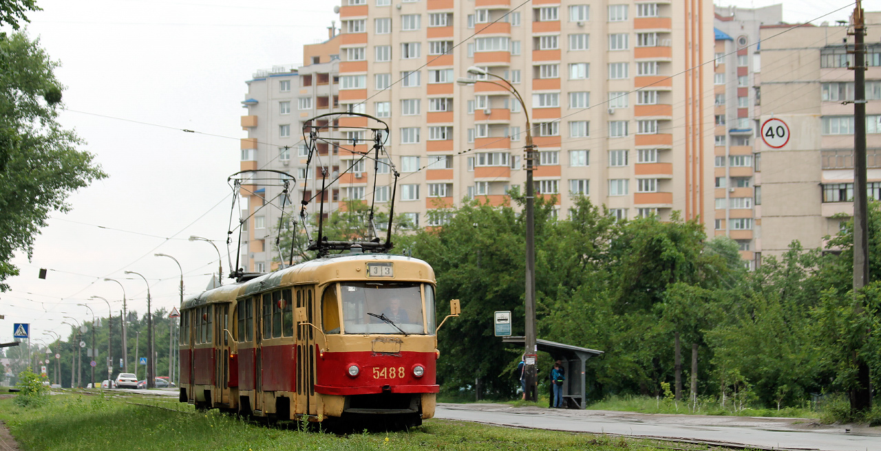 Киев, Tatra T3SU № 5488