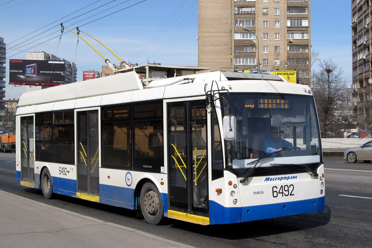 Москва, Тролза-5265.00 «Мегаполис» № 6492