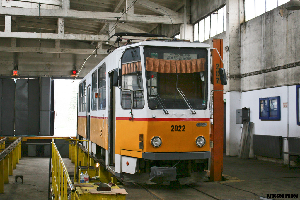 София, Tatra T6A2B № 2022 София, Tatra T6A2B № 2022