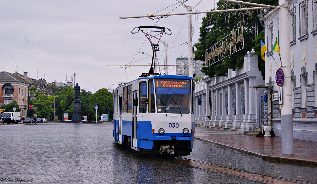Евпатория, Tatra KT4SU № 030
