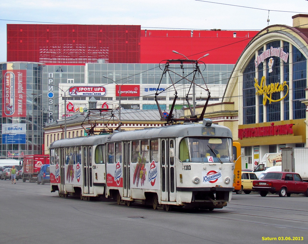 Днепр, Tatra T3R.P № 1383