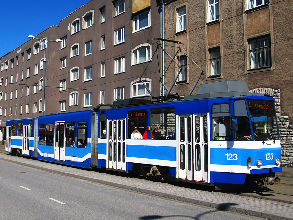 Таллин, Tatra KT6T № 123