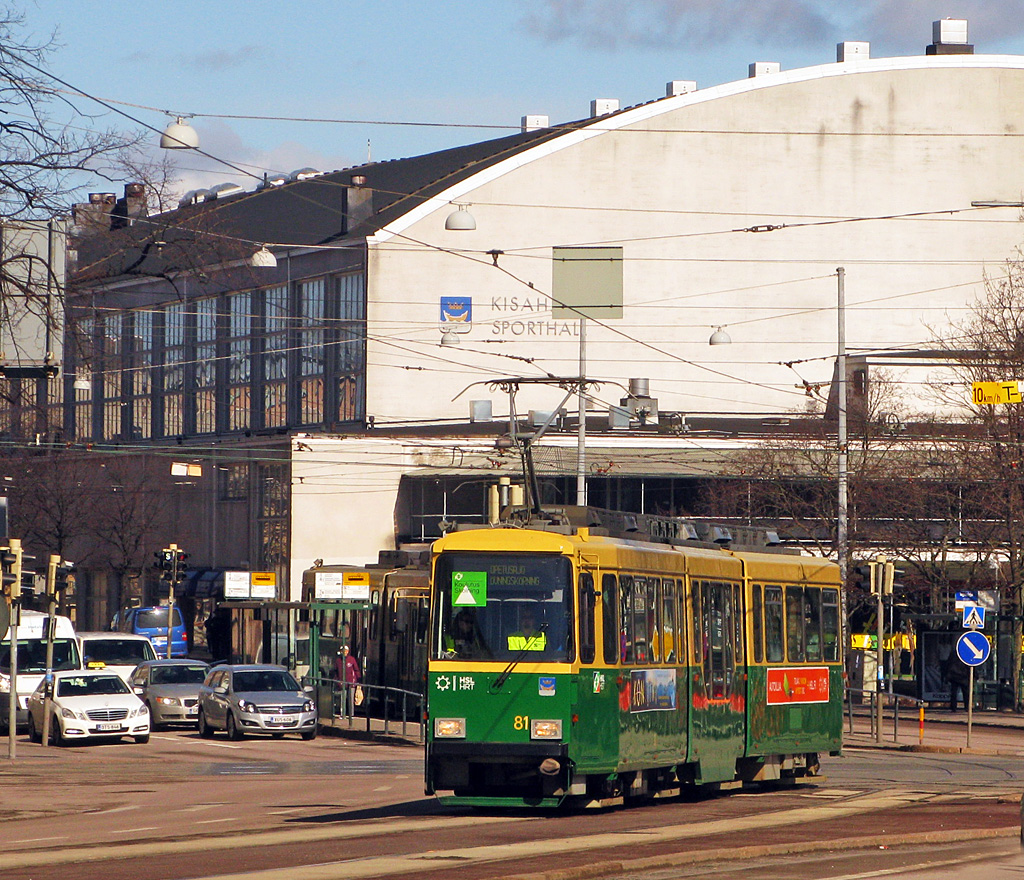 Хельсинки — Эспоо, Valmet MLNRV2 № 81