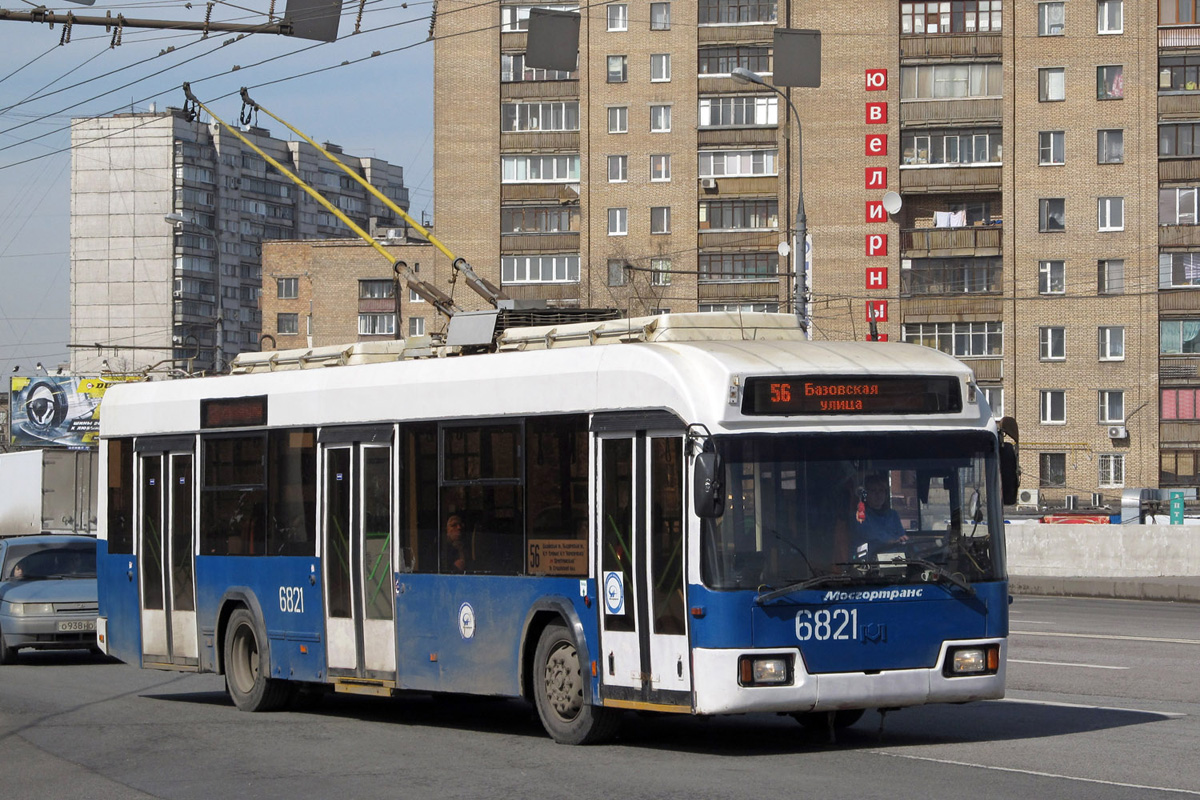 Москва, БКМ 321 № 6821
