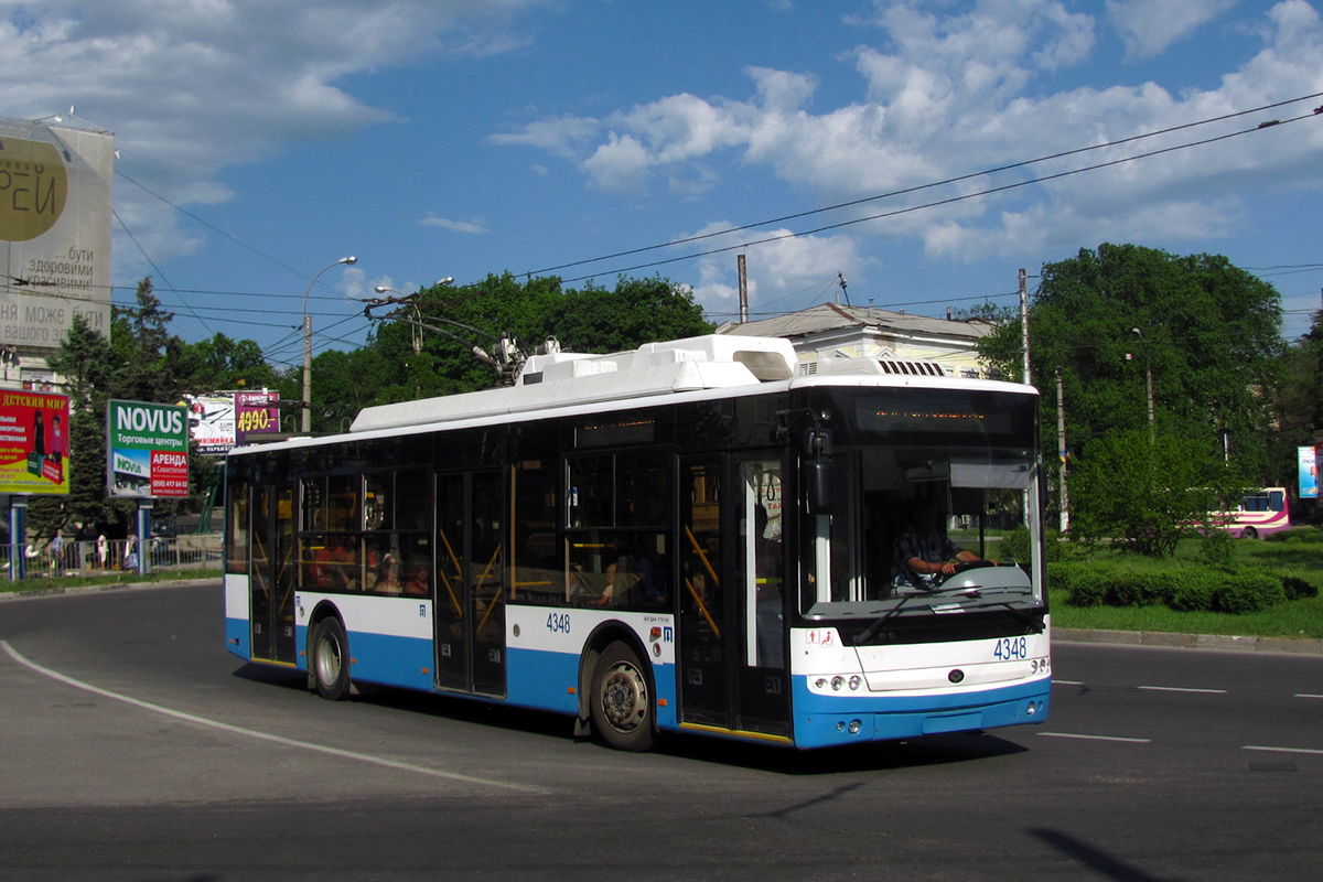 Крымский троллейбус, Богдан Т70110 № 4348