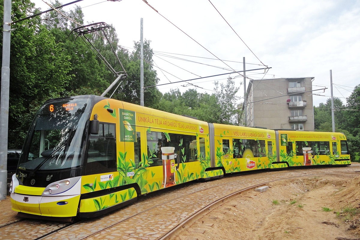 Рига, Škoda 15T ForCity Alfa Riga № 57169