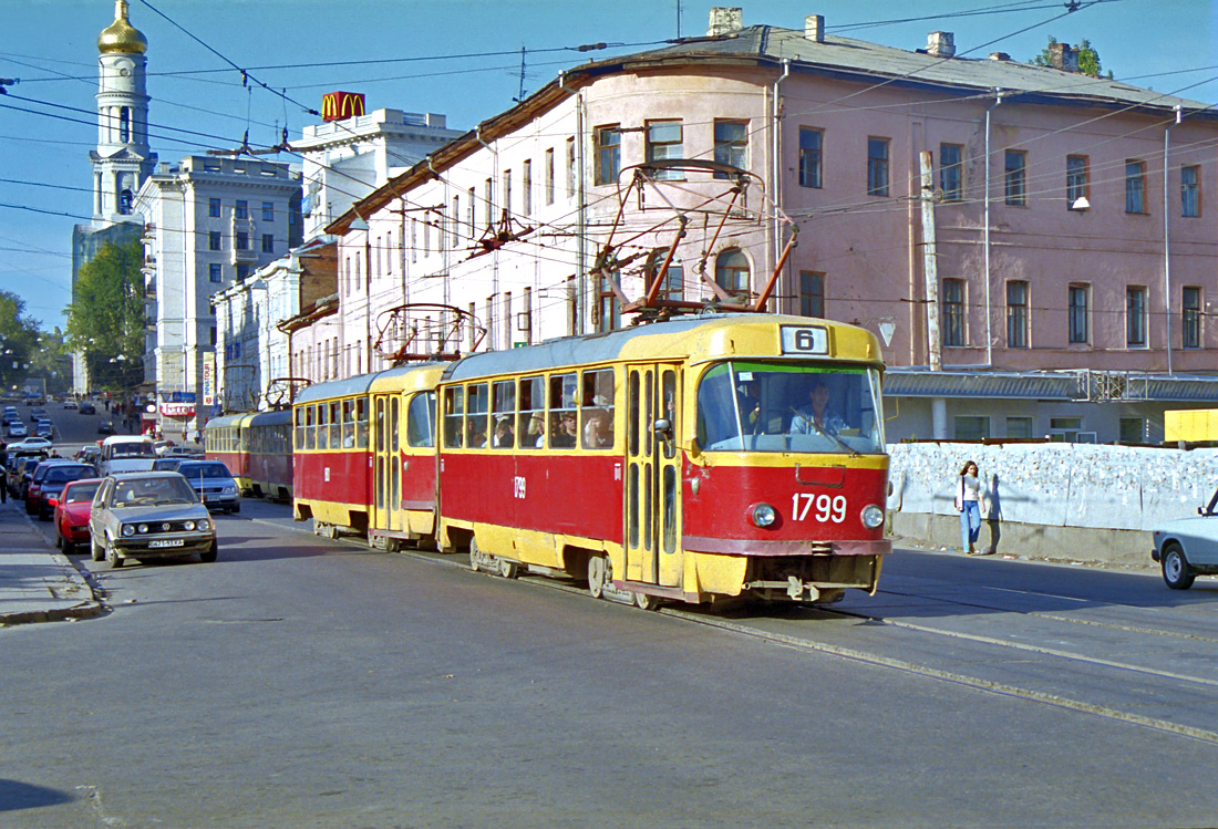 Харьков, Tatra T3SU (двухдверная) № 1799; Харьков, Tatra T3SU (двухдверная) № 1800