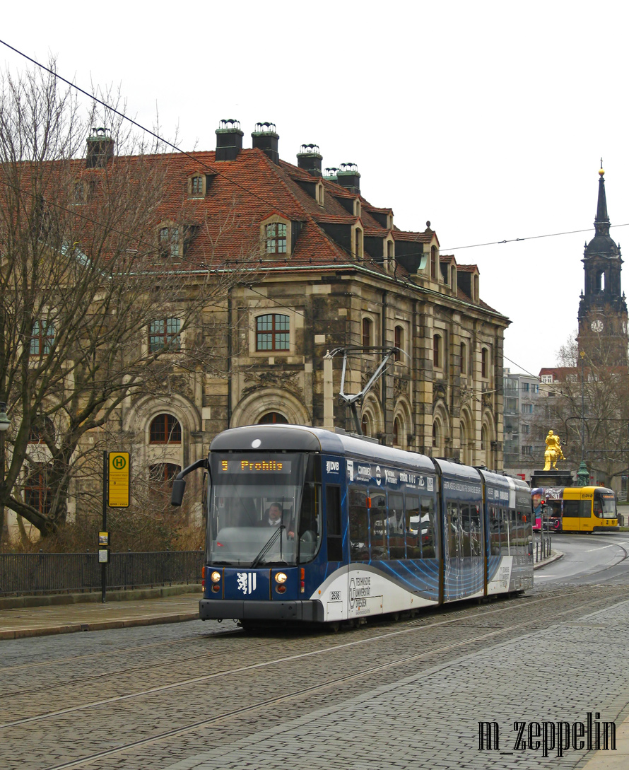 Dresden, Bombardier NGT D8 DD 	 Nr. 2636