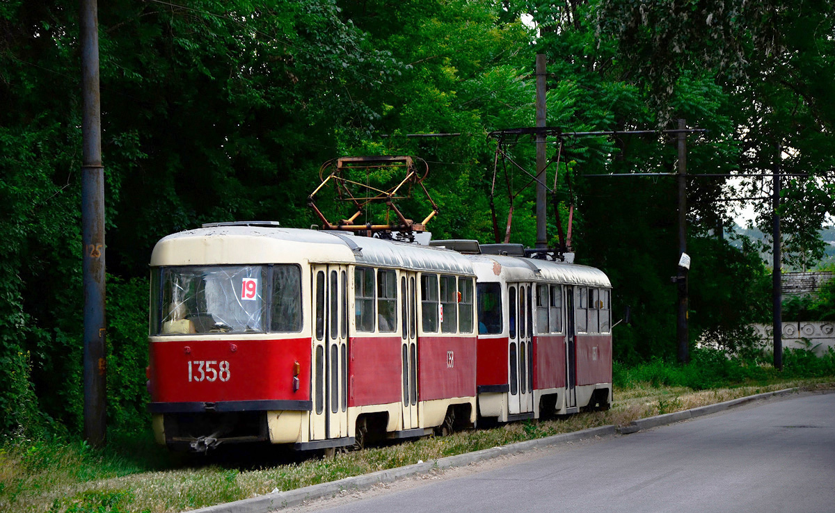 Днепр, Tatra T3SU № 1358