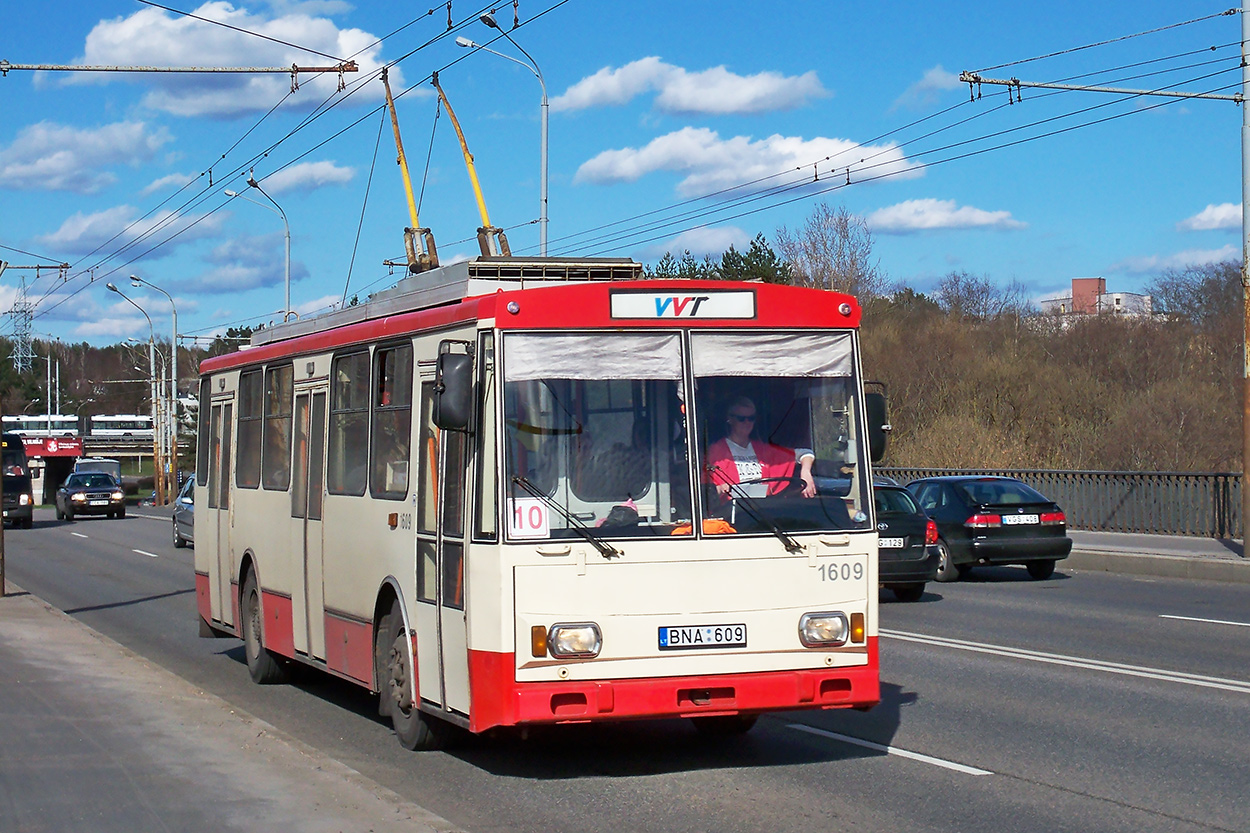 Vilnius, Škoda 14Tr13/6 č. 1609