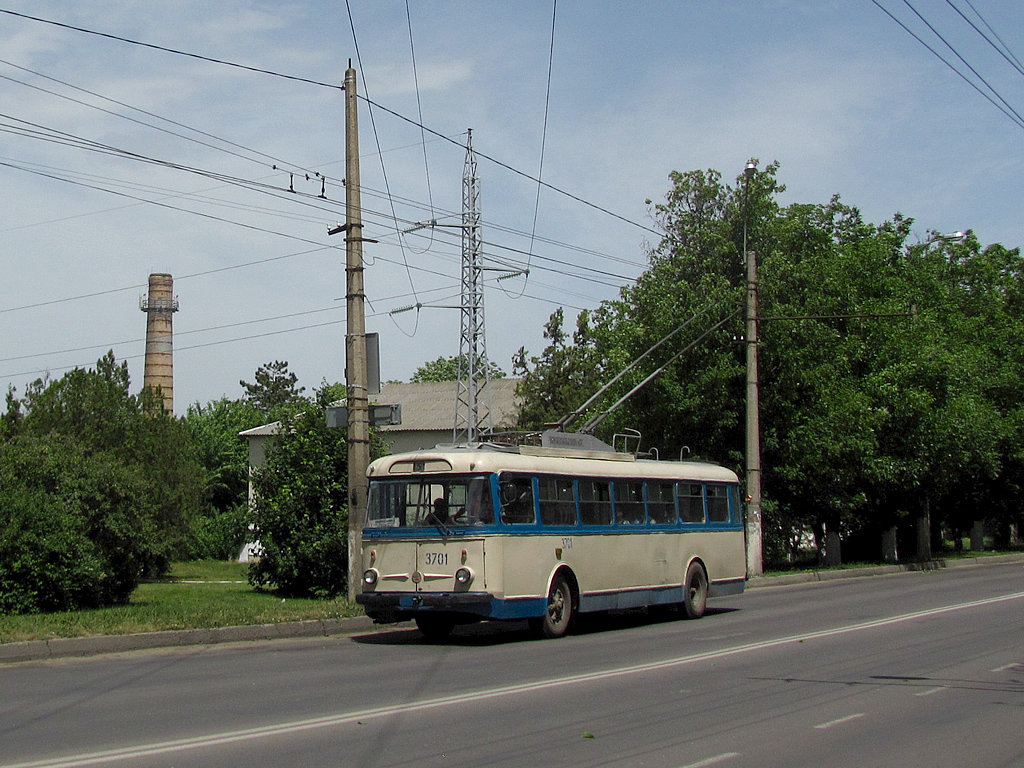 Крымский троллейбус, Škoda 9TrH27 № 3701