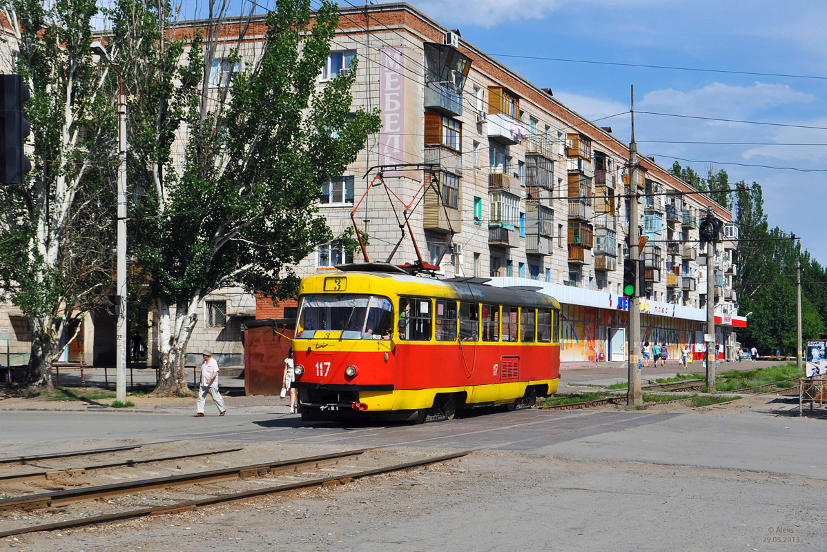 Волжский, Tatra T3SU № 117