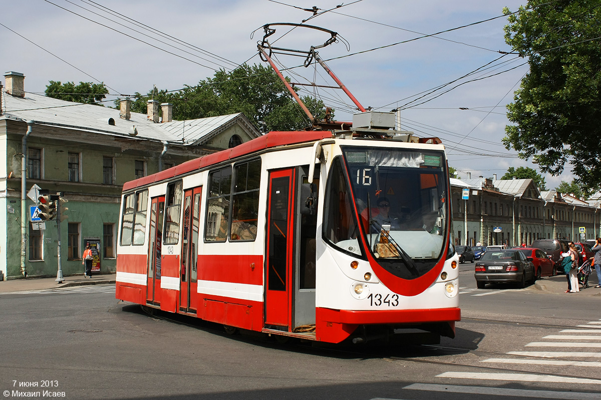 Sankt-Peterburg, 71-134A (LM-99AVN) № 1343 Sankt-Peterburg, 71-134A (LM-99AVN) № 1343