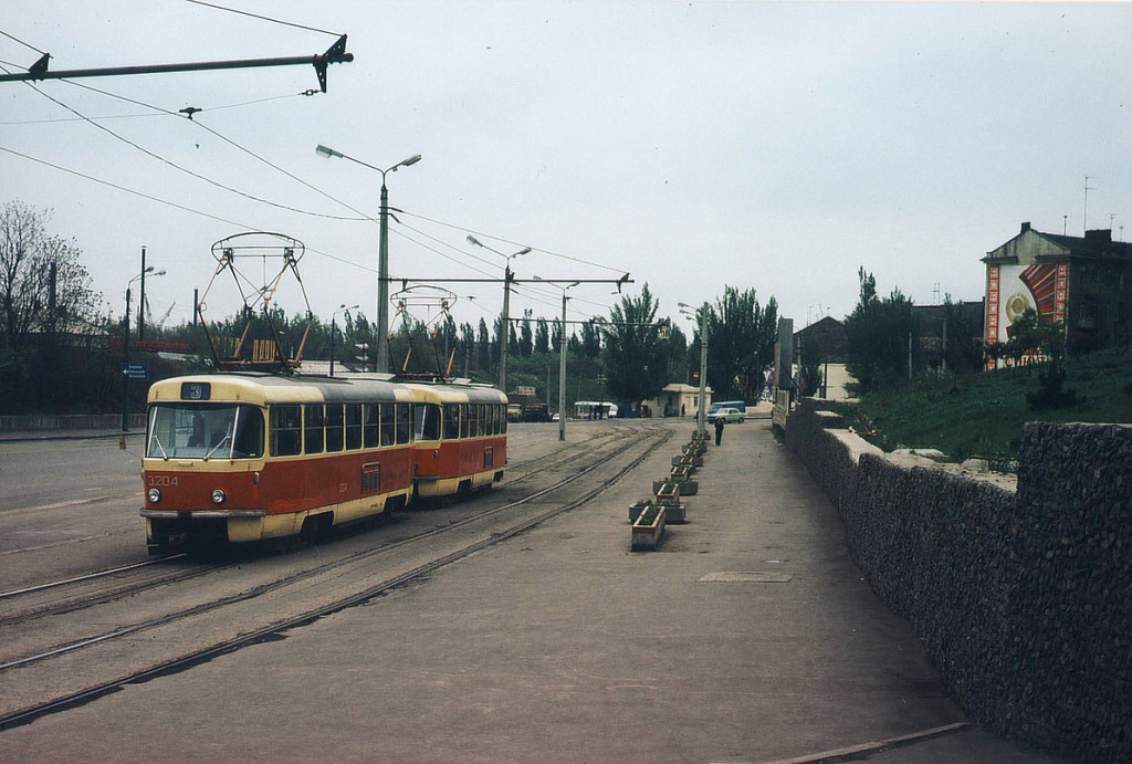 Одесса, Tatra T3SU (двухдверная) № 3204