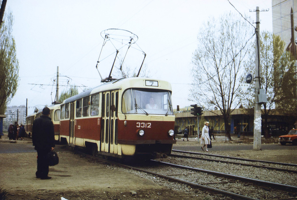 Одесса, Tatra T3SU № 3312