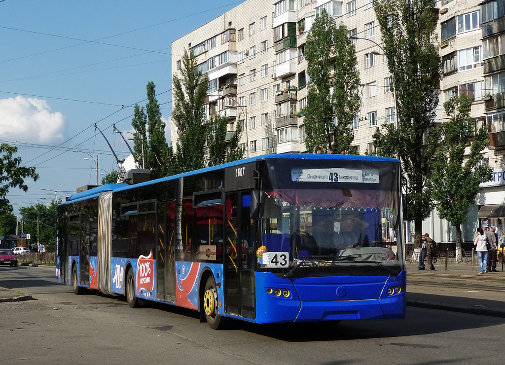 Киев, ЛАЗ E301D1 № 1607