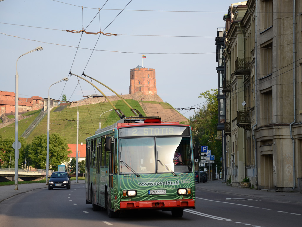 Вильнюс, Škoda 14Tr17/6M № 1662 Вильнюс, Škoda 14Tr17/6M № 1662