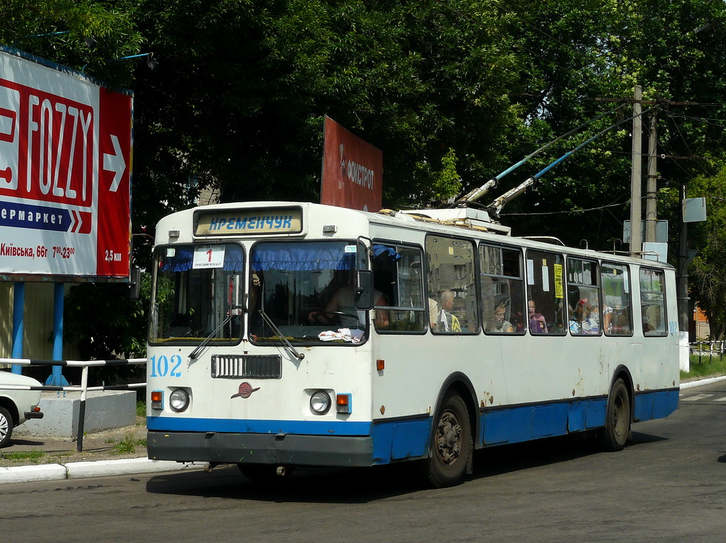 Кременчуг, ЗиУ-682Г-016 (012) № 102