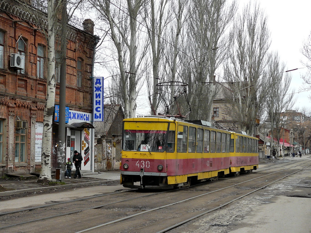 Запорожье, Tatra T6B5SU № 430
